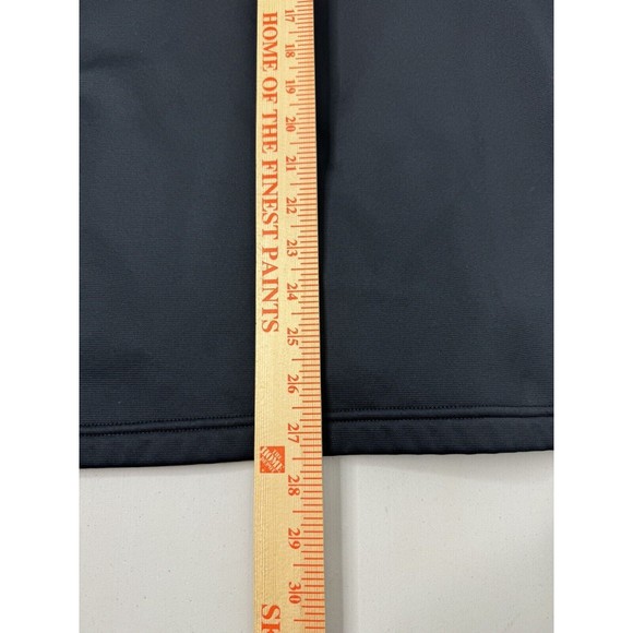 Under Armour Shirt Mens Size Large Loose Fit Coldgear Black 1/4 Zip Pullover - Picture 10 of 15